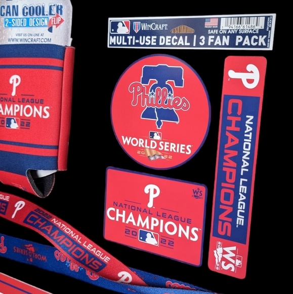 Philadelphia Phillies 2022 National League Champions World Series Bundle… - Picture 7 of 10